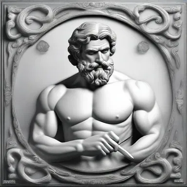 In Greek mythology, Hephaestus used an awl to carve intricate designs into his metalwork creations.