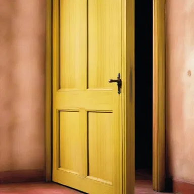 In the movie, the protagonist cleverly used an awl to escape from the locked room by creating a small hole in the door.