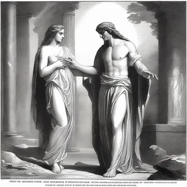In Greek mythology, Tiresias was cursed with a tin ear by the goddess Hera as punishment for revealing her secret love affairs.