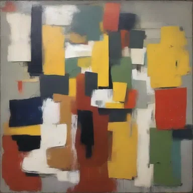 The abstract painting was intended to convey a message about society, but most people with a tin ear for art failed to grasp its meaning.
