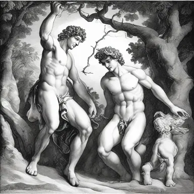 In Greek mythology, the god Apollo punished the satyr Marsyas with a tin ear as a consequence for challenging him to a music contest.