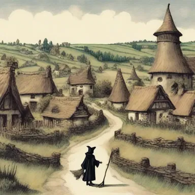 The witch was able to unspell the entire village after casting a spell on it centuries ago.