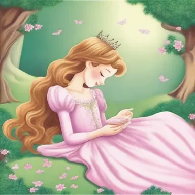 In the fairytale, the prince's kiss was able to unspell the sleeping princess.
