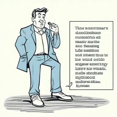 The comedian's punchline about someone's dogshit behavior had the audience roaring with laughter.