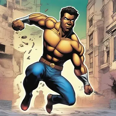 He shines at drawing dynamic action sequences and captivating storylines in his comic book series.