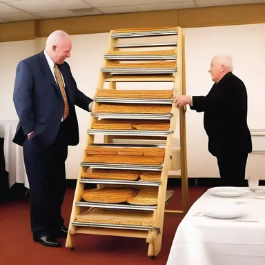 Why did the dieter bring a ladder to the buffet? In case they served extra pounds!