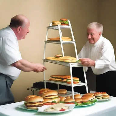 Why did the dieter bring a ladder to the buffet? In case they served extra pounds!