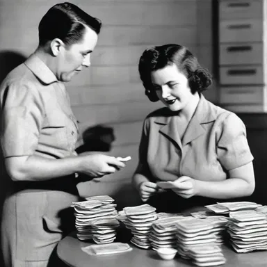 During World War II, food rationing was implemented, and many people became dieters out of necessity.