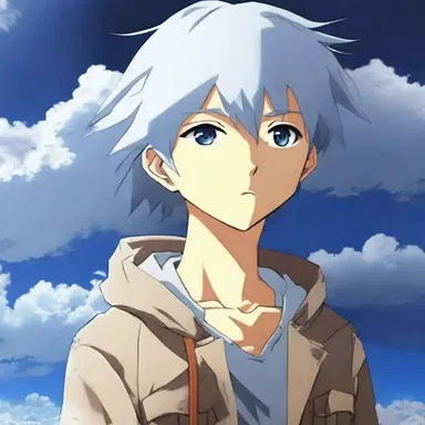 In the anime, the cloudiness of the sky reflected the stormy emotions of the main character.