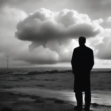 The director captured the cloudiness in the scene, symbolizing the uncertainty and ambiguity of the storyline.