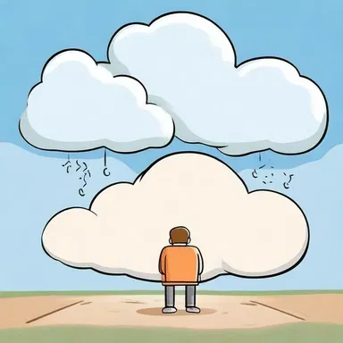 Why did the cloud go to therapy? Because it had too much cloudiness in its life!