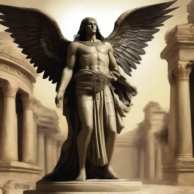 In some interpretations of the Bible, the death angel is believed to have been responsible for the plague of the firstborn in ancient Egypt.