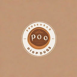 Design a logo for a bakery called 'Popo Pastries', featuring elements of baked goods, like pastries or a bread loaf, combined with a classic, warm, and inviting aesthetic.