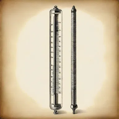 In 18th-century history, the development of the mercury-in-glass thermometer revolutionized thermometry and temperature measurement.