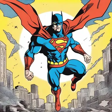 In the comic book, the superhero possessed unearthly strength and was able to fly.