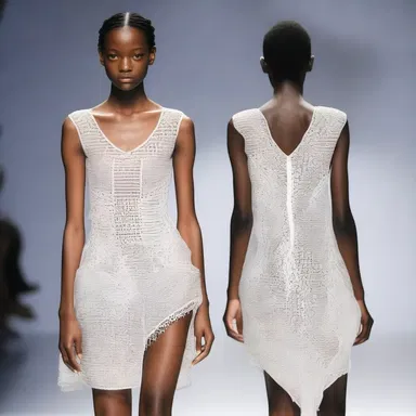 The fashion designer showcased a collection inspired by the theory of preformation, incorporating intricate patterns of tiny fully formed organisms into the fabric of the garments.