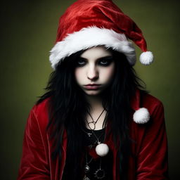 emo santa