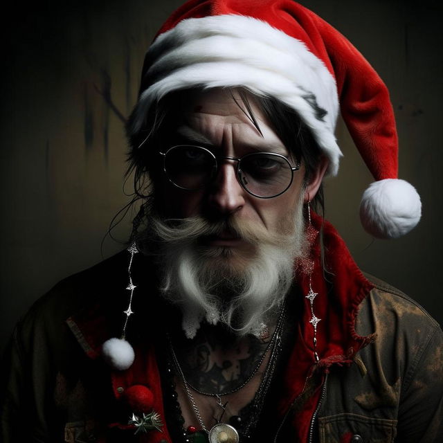 emo santa