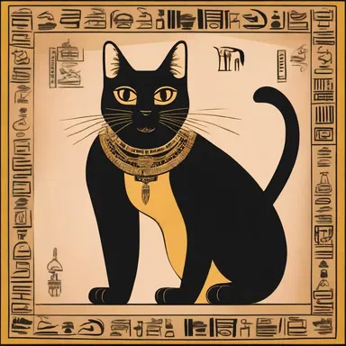 During ancient Egyptian times, the pharaohs were often depicted in hieroglyphics accompanied by cats emitting a purr, symbolizing their contentment and divine luxury.