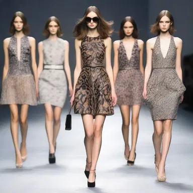 The new designer runway collection is so amazing, it makes fashion enthusiasts purr with delight.