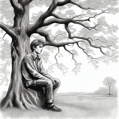 In the story, the main character often sat as a percher on the tall oak tree, immersed in deep thoughts.