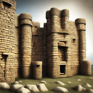 The ancient castles were constructed with imprecations inscribed on their walls, serving both as a defensive measure and a way to curse potential invaders.