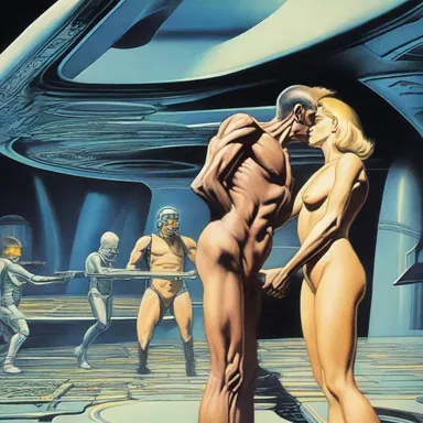 In the futuristic world of the science fiction novel, imprecations are used as a tool to smear opponents.