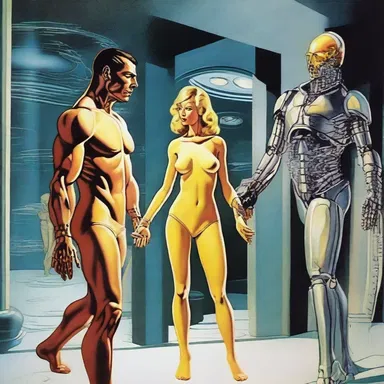 In the futuristic world of the science fiction novel, imprecations are used as a tool to smear opponents.