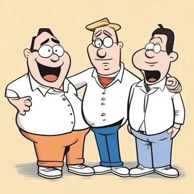 The characters in the cartoon moved and spoke automatically, without any human control.