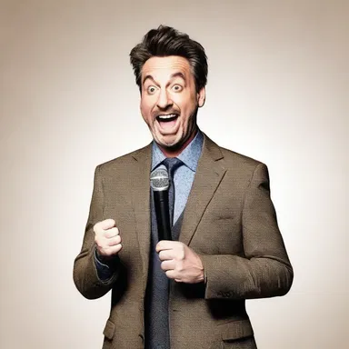 The witty punchline delivered by the comedian became his calling card, leaving the audience in stitches.