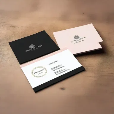 In the world of fashion, a calling card can be a stylish business card left at a boutique to indicate the visit of a renowned designer.