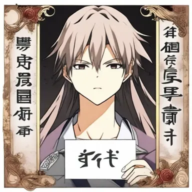 In the anime series, the protagonist leaves a calling card with a distinct symbol to let others know they have been visited by a powerful hero.