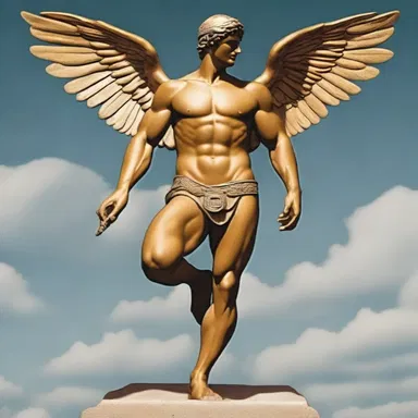According to Greek mythology, Hermes, the messenger of the gods, would leave his calling card in the form of his winged sandals to indicate his presence.