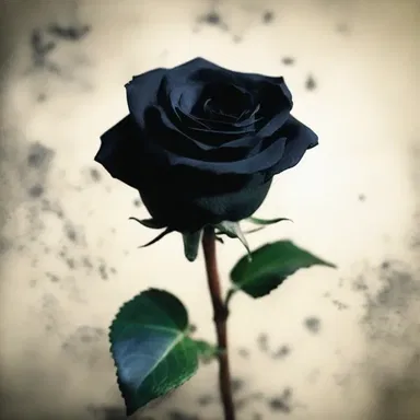 In the horror movie, the killer would often leave a chilling calling card at the scene of each murder, a small black rose as a sinister signature.