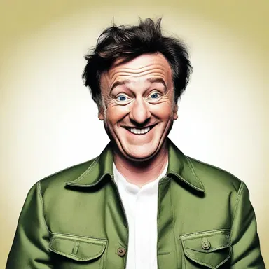 The comedian's humor is unsophisticated, relying on basic puns and simple punchlines.