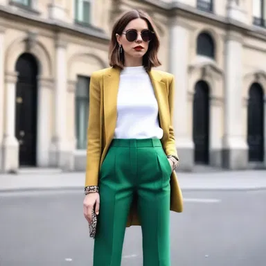 Her style is unsophisticated, favoring plain and uncomplicated outfits without any intricate details.