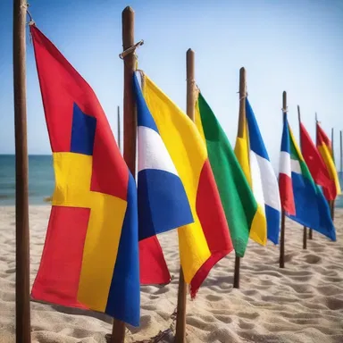 According to religious texts, the prophets of old used nautical signal flags to convey divine messages to their followers.