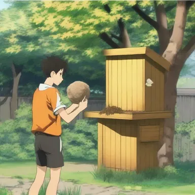 In the anime series 'Haikyuu!!', one of the characters keeps a beehive in his backyard to learn about the cooperative mindset.