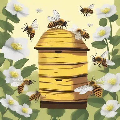 In the novel 'The Secret Life of Bees' by Sue Monk Kidd, the protagonist finds solace in tending to a beehive and learning about the unity of the bees.