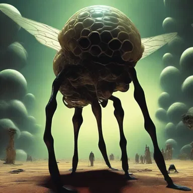 In the science fiction novel, the hive was home to an advanced alien species.