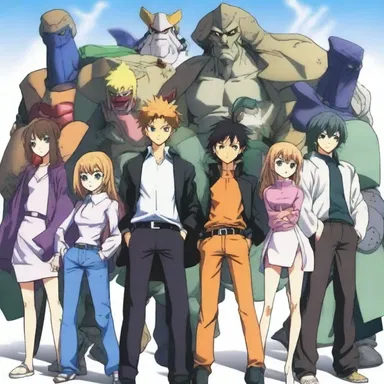 In the popular anime series, the characters often hive together to form powerful alliances against their enemies.