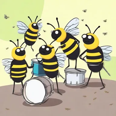Why did the bees start a rock band? Because they wanted to hive a concert!