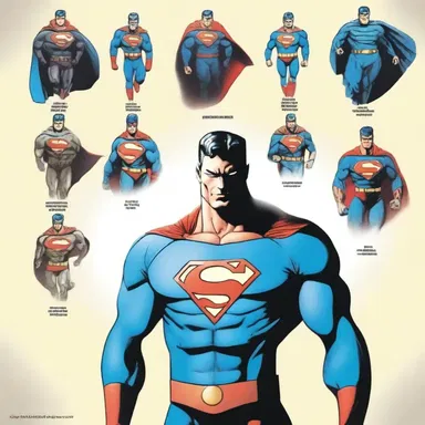 The superhero's power of time manipulation made him dividable into multiple versions of himself.