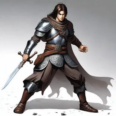 In the fantasy novel, the protagonist is mustered in as a brave warrior to join the epic battle against the dark forces.