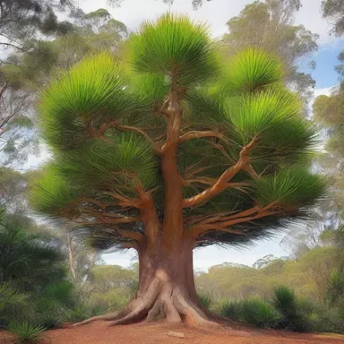 According to ancient Aboriginal mythology, the bunya bunya tree was believed to be inhabited by spirits who protected the sacred grounds.