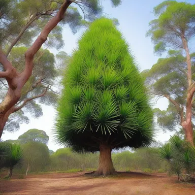 According to ancient Aboriginal mythology, the bunya bunya tree was believed to be inhabited by spirits who protected the sacred grounds.