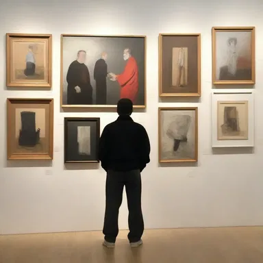 The artist's exhibition received scathing reviews, causing great disappointment and discouragement.