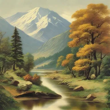The author wrote reverently about the beauty of nature, using elaborate descriptions to convey its grandeur.