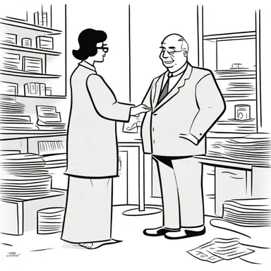 In the cartoon, the artist cleverly condensed the entire storyline into a single frame.