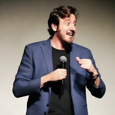 To keep the audience engaged, the comedian had to condense the lengthy story into a quick and hilarious punchline.